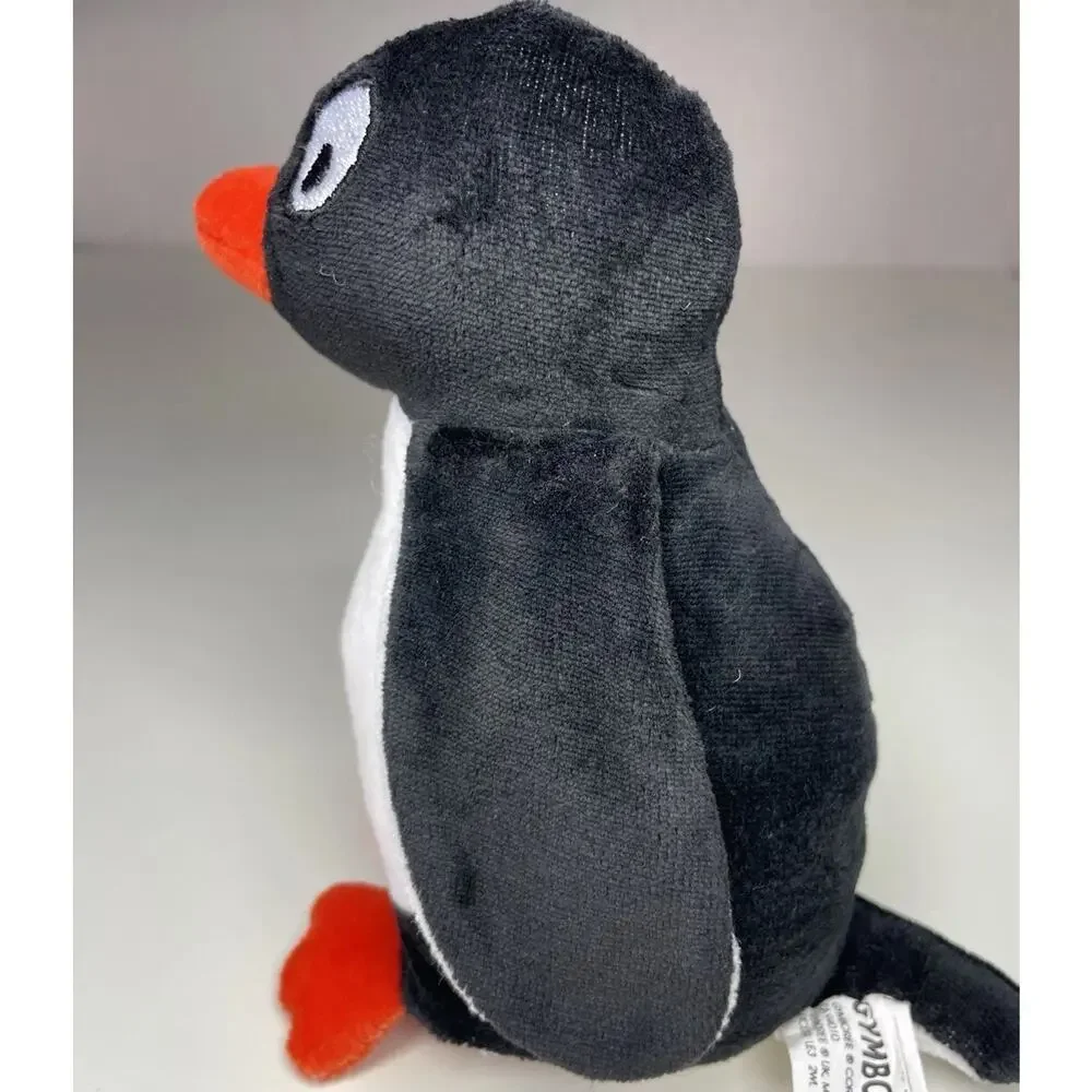 Vintage 2000 Gymboree Penguin Plush 6” Black White Orange Stuffed Animal Lovey